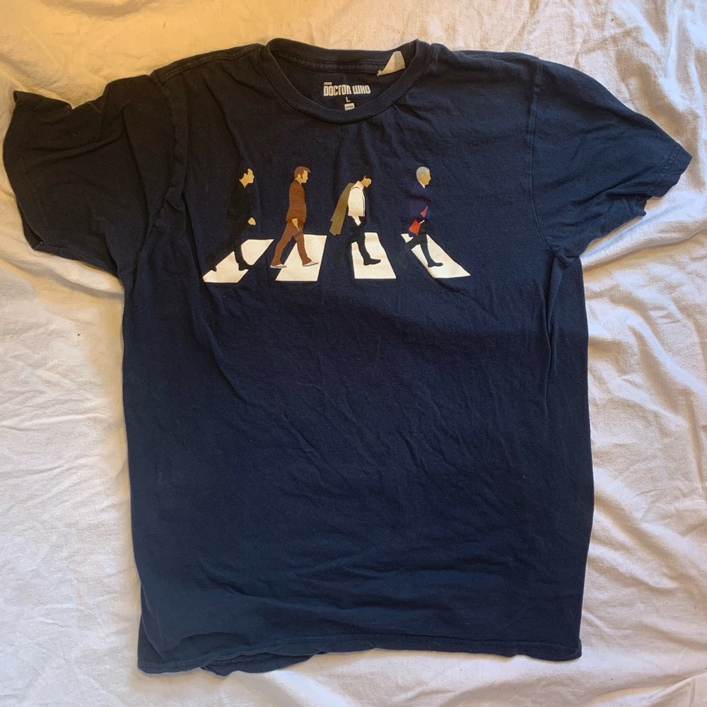 Doctor Who Abbey Road Tee Shirt